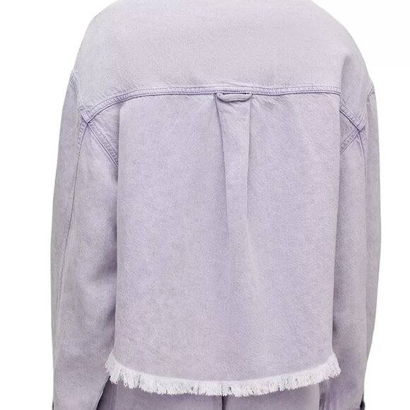 ALLSAINTS Nicola Denim Shacket - Picture 3 of 8